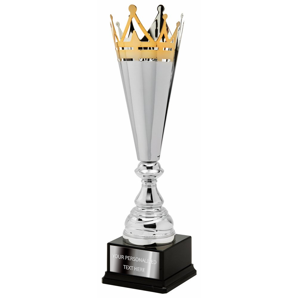Crown Trophy Cup on Marble Base (1908A/B) BW Trophies