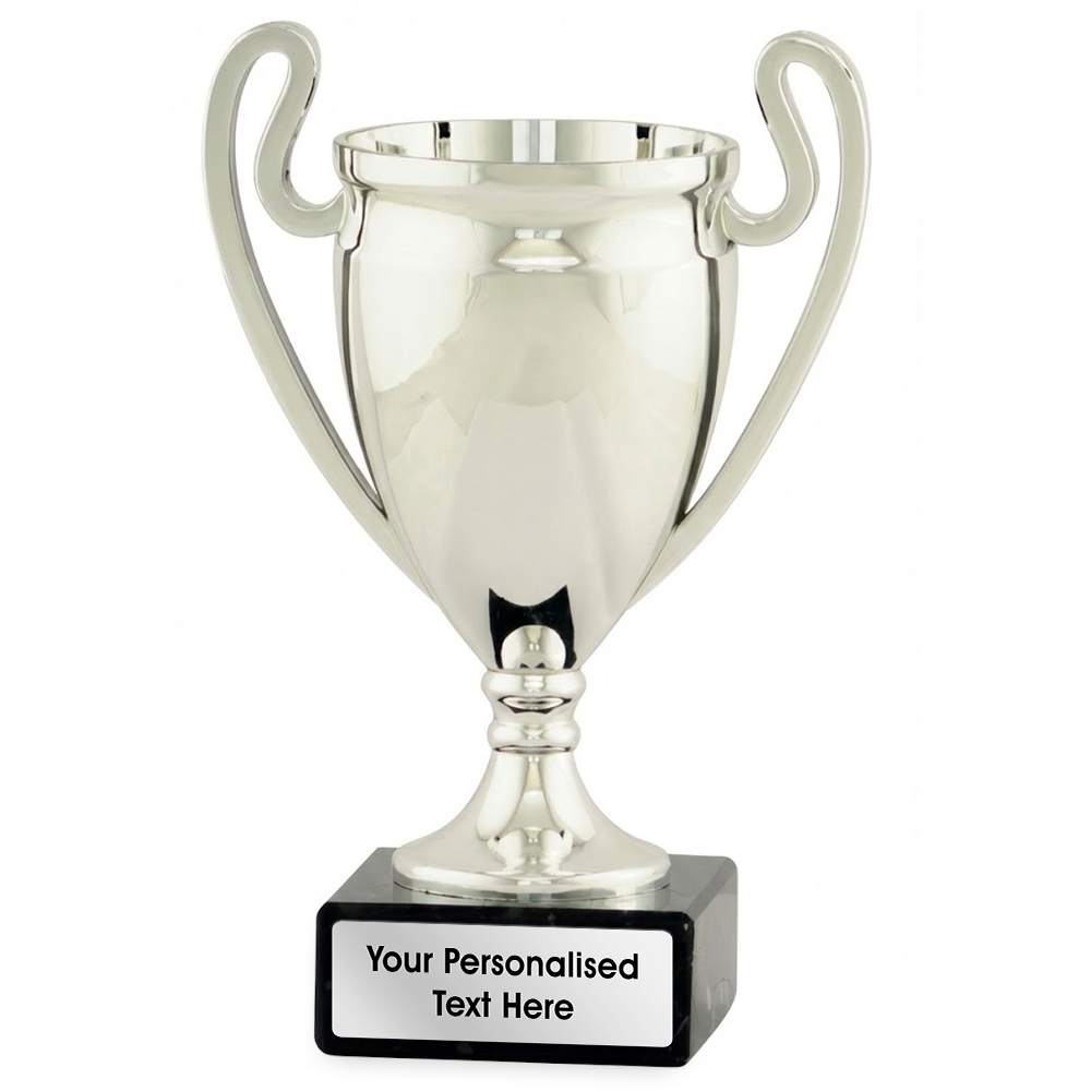 Classic silver cup with decorative side handles (2087A/B/C/D)