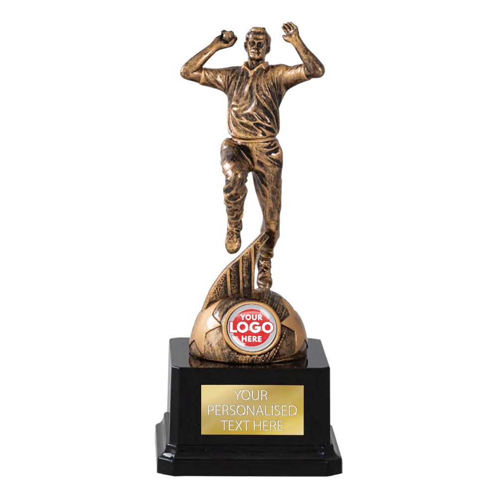 Cricket Bowler Resin Figurine (2229A/B/C) BW Trophies