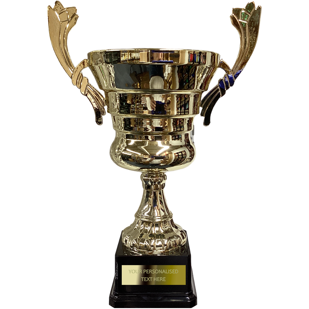 Golden Cup with Handles (2369C/D/E) BW Trophies