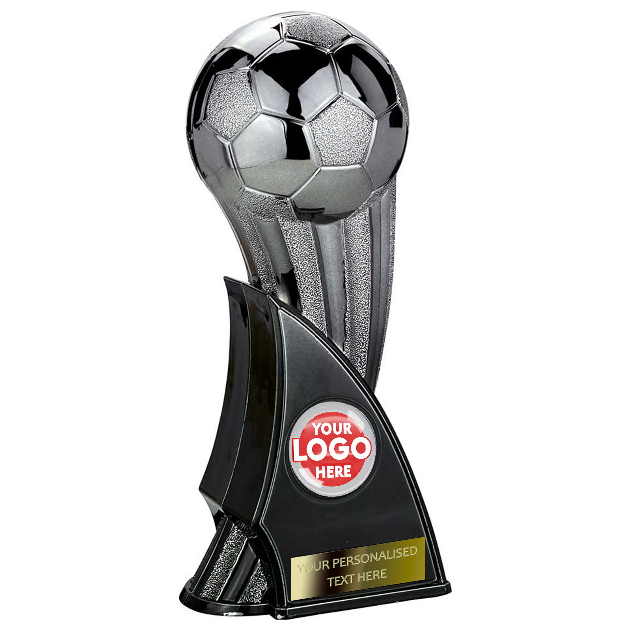 Black Football Ball (PA25000A/B/C) BW Trophies