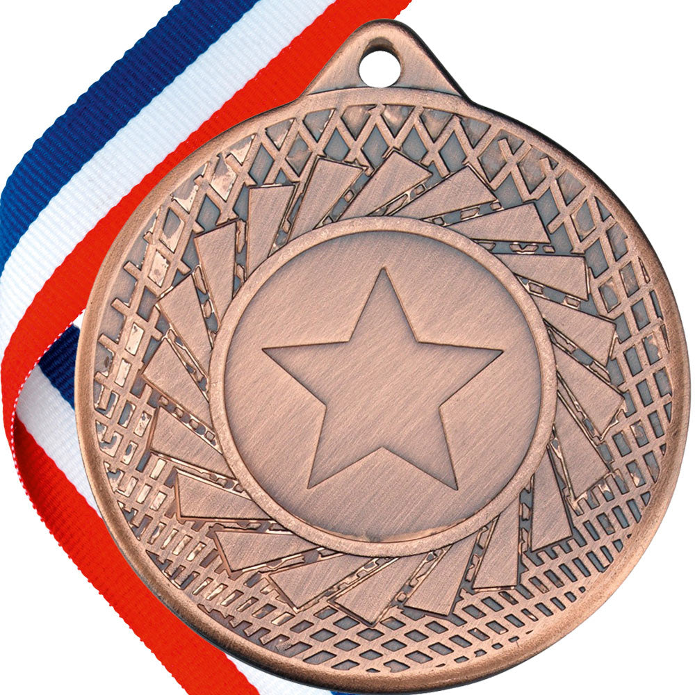 The Original - Blade Design Medal on a Ribbon (TT) BW Trophies