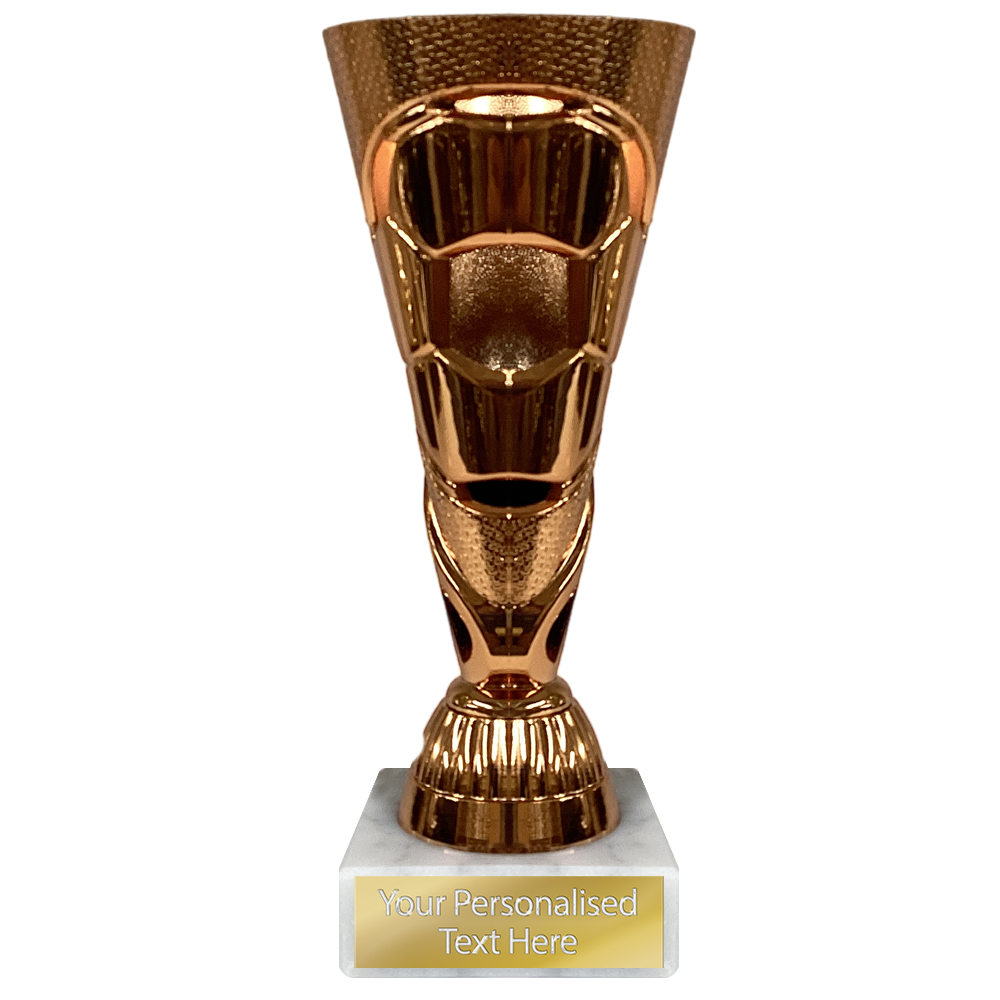 Bronze Football Cone Trophy Cup (CP21026) BW Trophies
