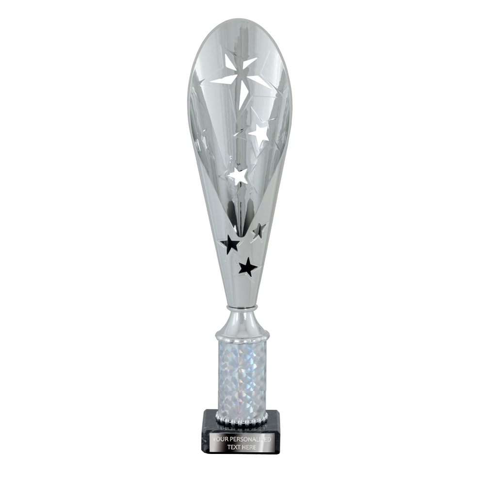 Silver Multi-purpose Trophy with Stars (2371A/B/C/D) BW Trophies