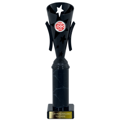 Black Star Design Tube Trophy (2376A/B/C/D/E)