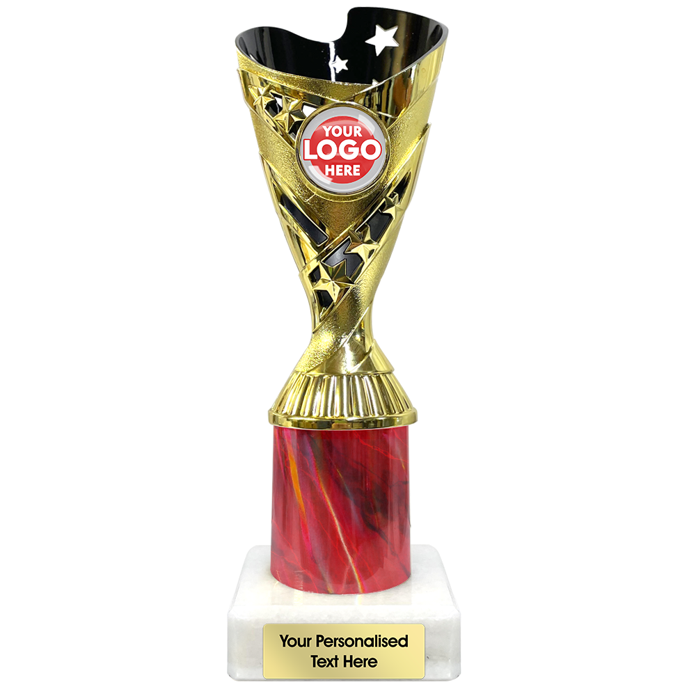 Gold Star Trophy on Marble Base (JR34-TYC902A/B/C) BW Trophies