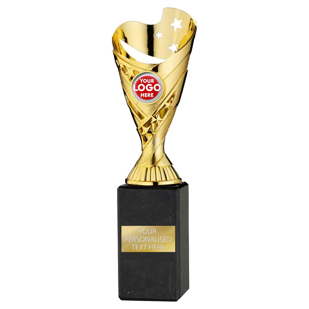 Sabre Stars Trophy Cup - Gold | 5 Sizes Available | TYC908 BW Trophies