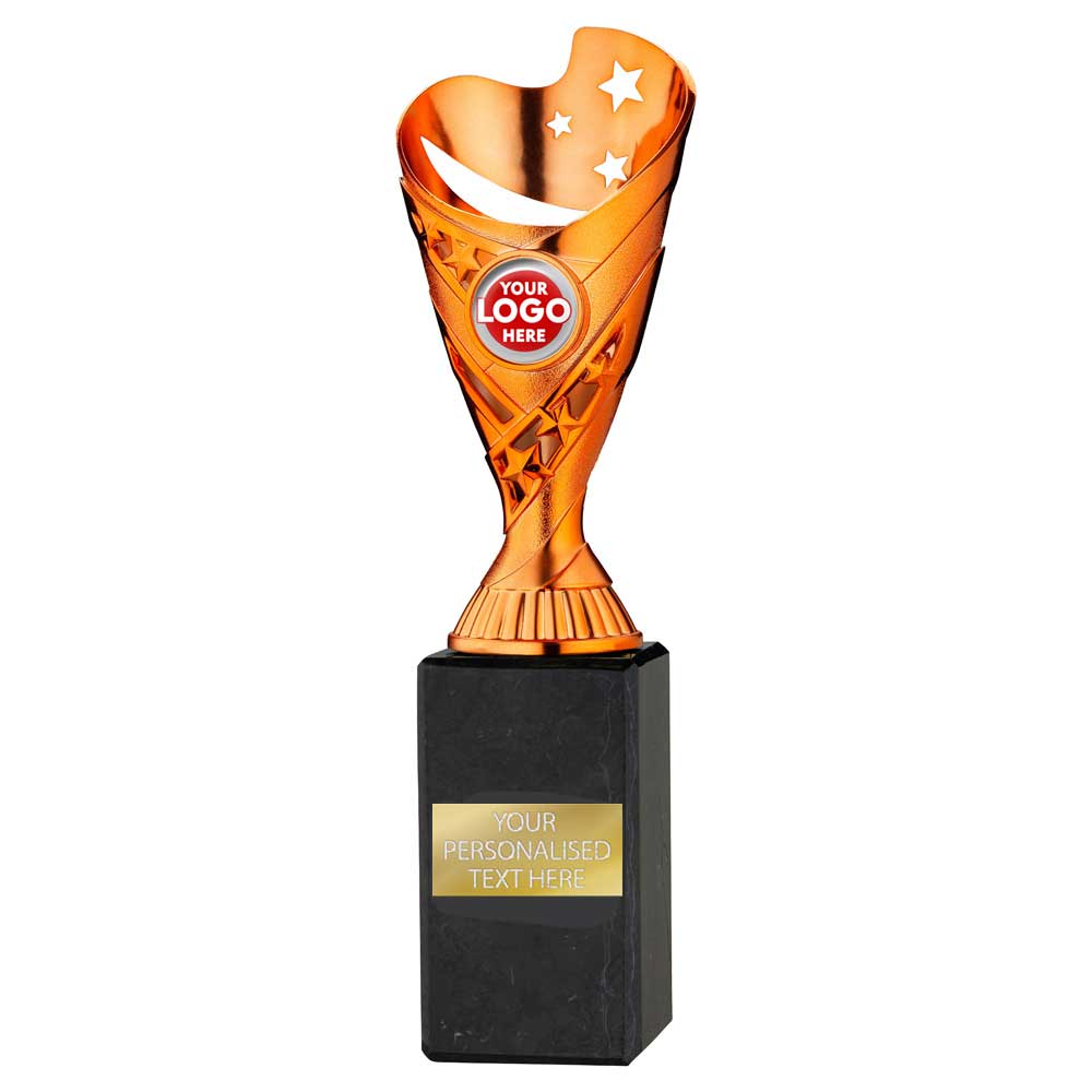Sabre Stars Trophy Cup - Bronze | 5 Sizes Available | TYC9X8 BW Trophies