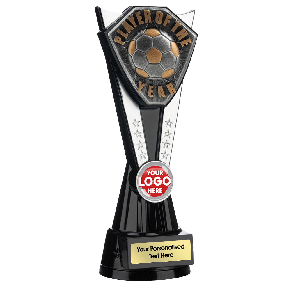 Shield Disc Trophy à Black & Silver à Customizable Disc Options (NS4/RT)