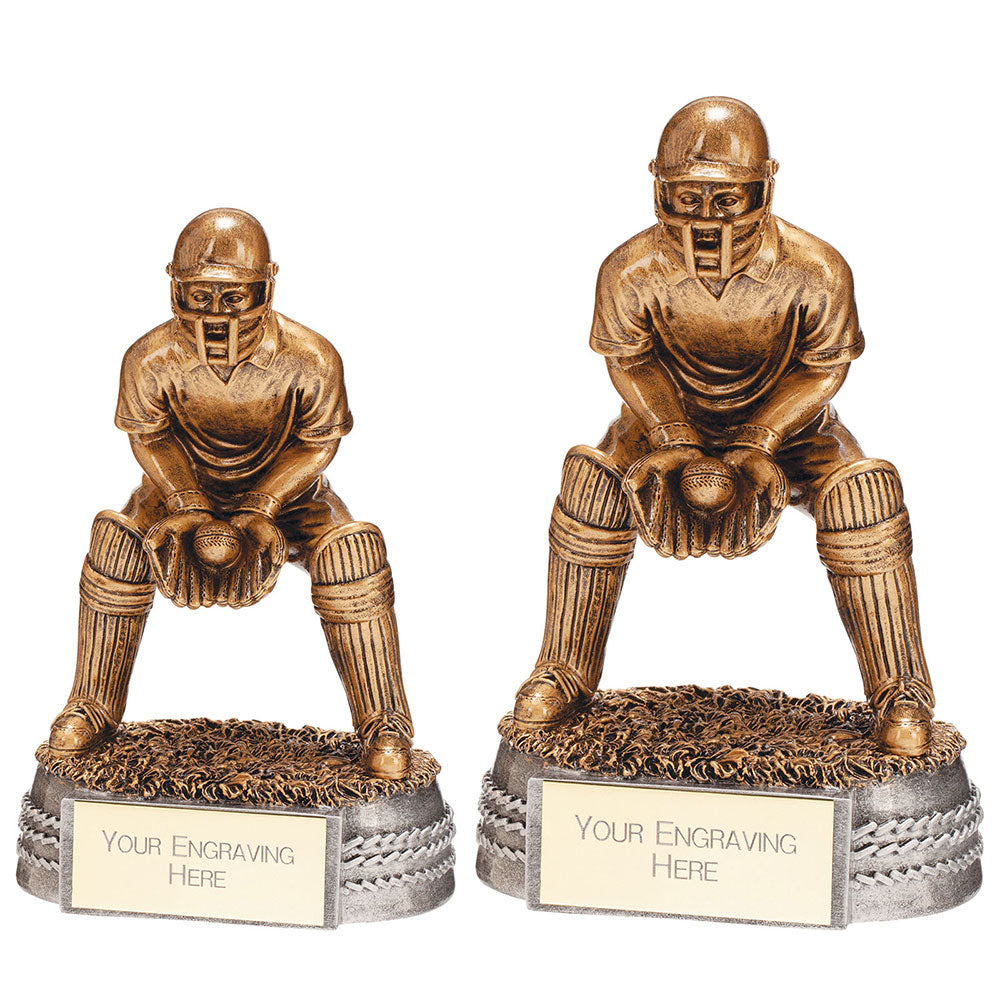 Centurion Gold Cricket Wicket Keeper Trophy