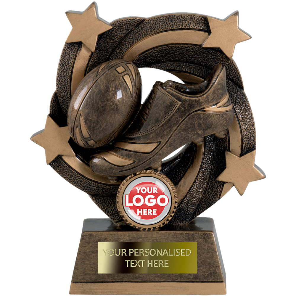 Antique Gold Rugby Award (RFTY1950/55/60AGG)