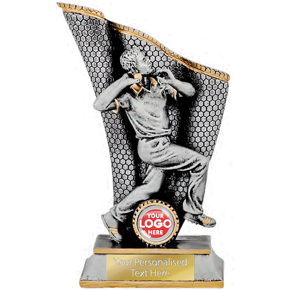 Cricket Bowler Resin Figurine (RFW2216/8) BW Trophies