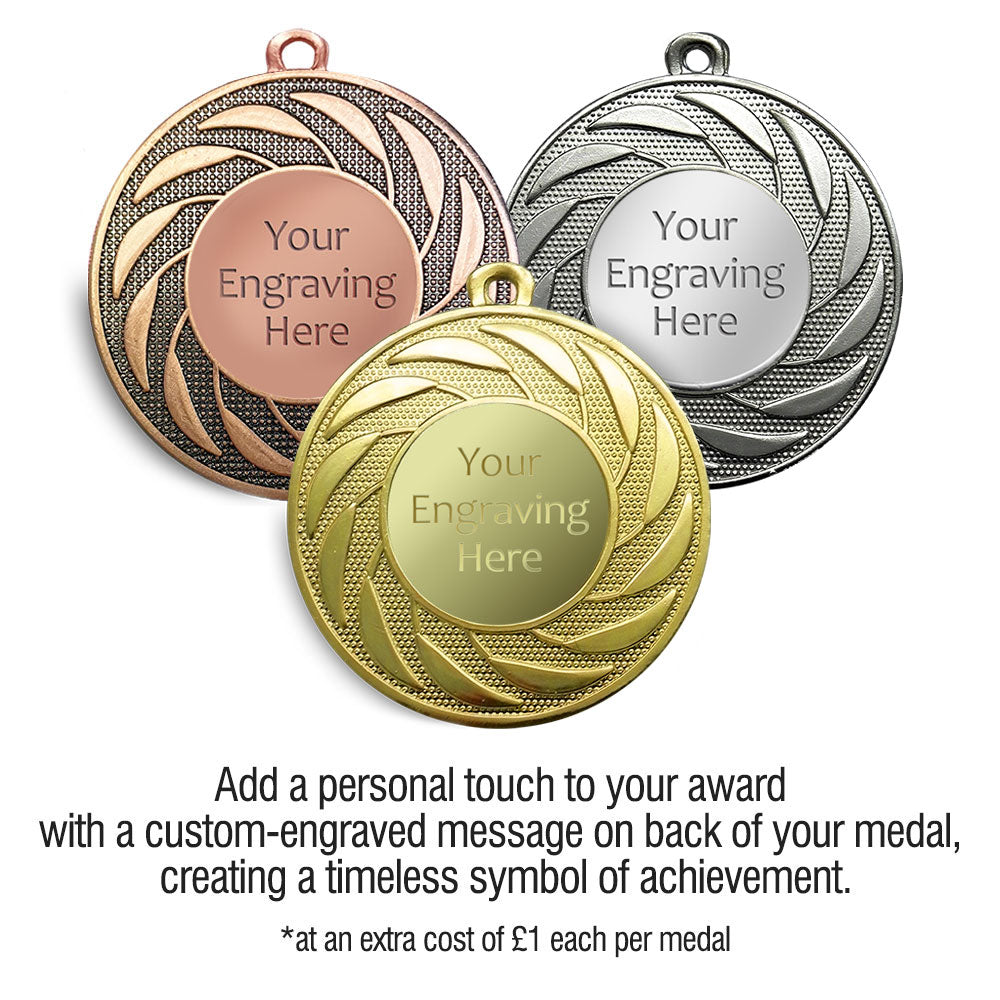 GBP MEDAL ENGRAVED 50mm