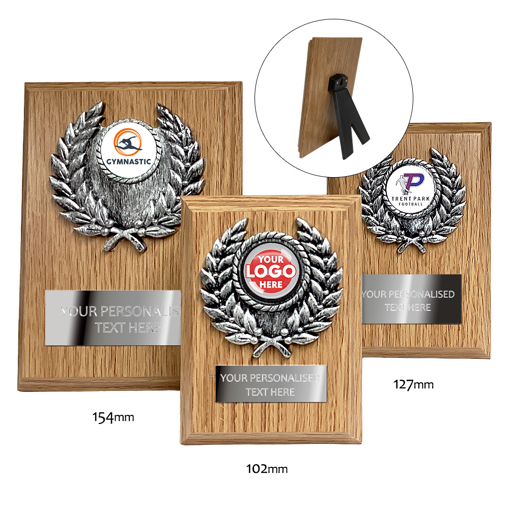 Elegant Wooden Shield (T5701/2/3) BW Trophies