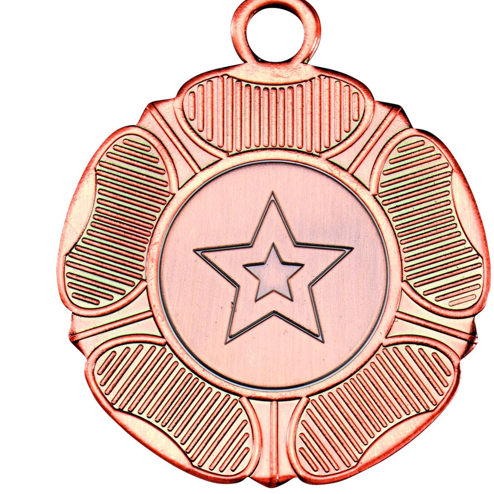 The Original Tudor Rose Medal BW Trophies
