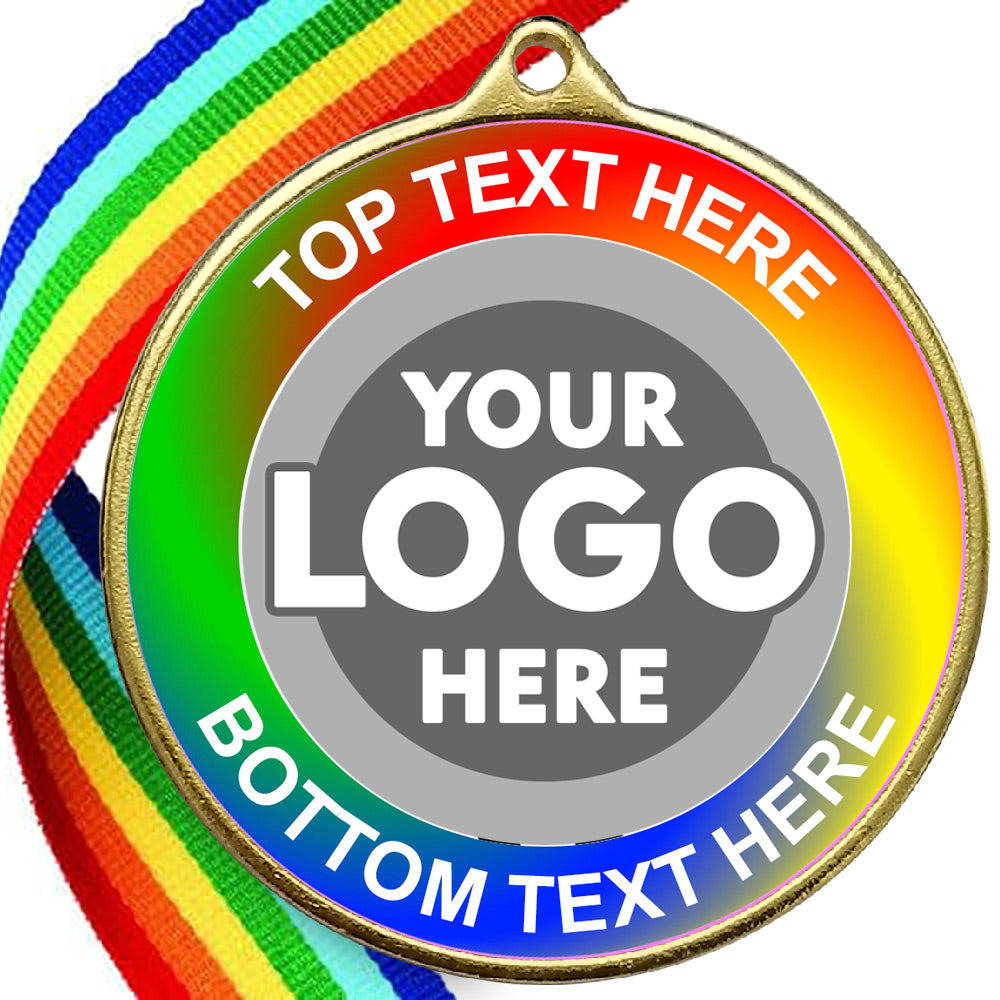Cheerleading Medal - Multi Colour BW Trophies