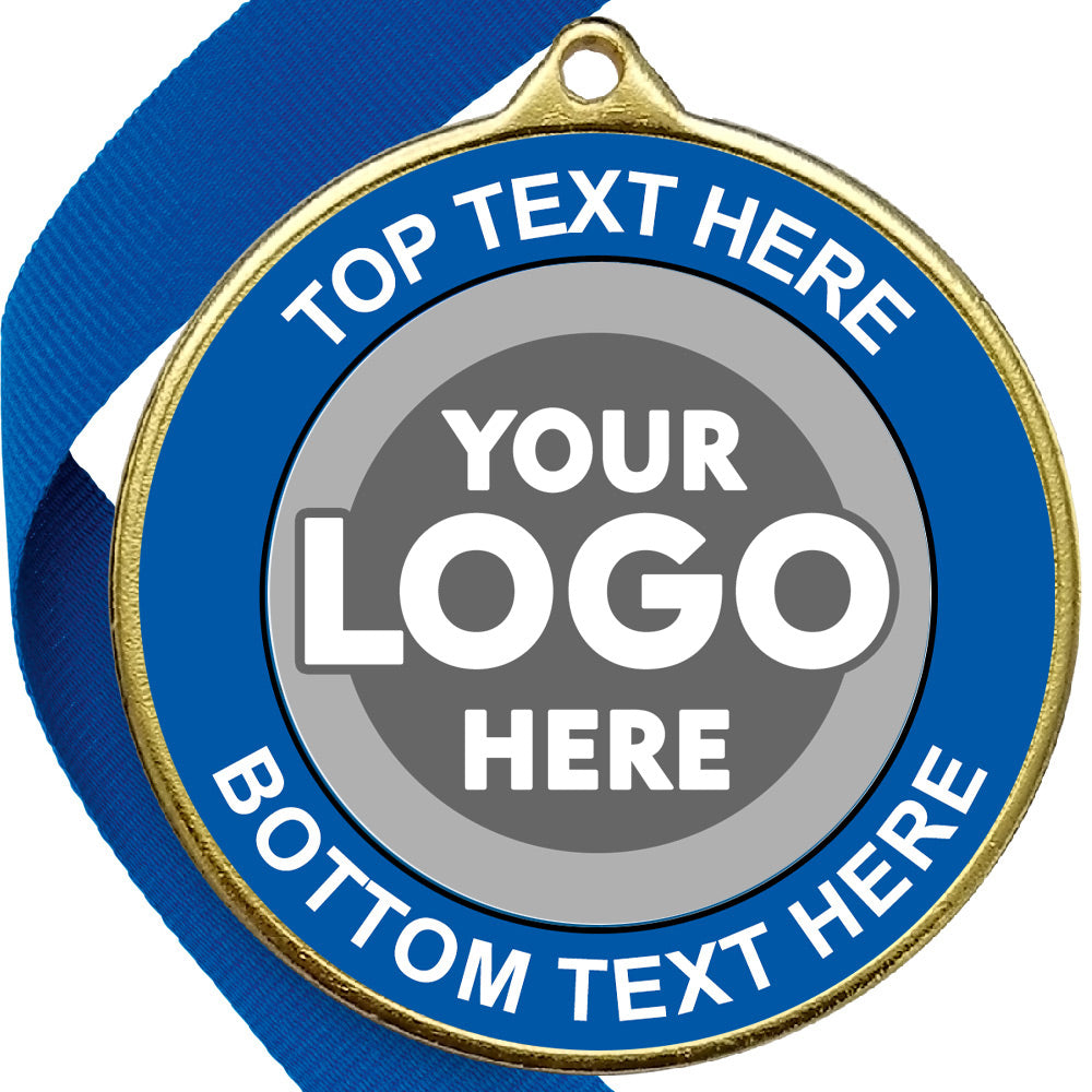 Cheerleading Medal - BLUE