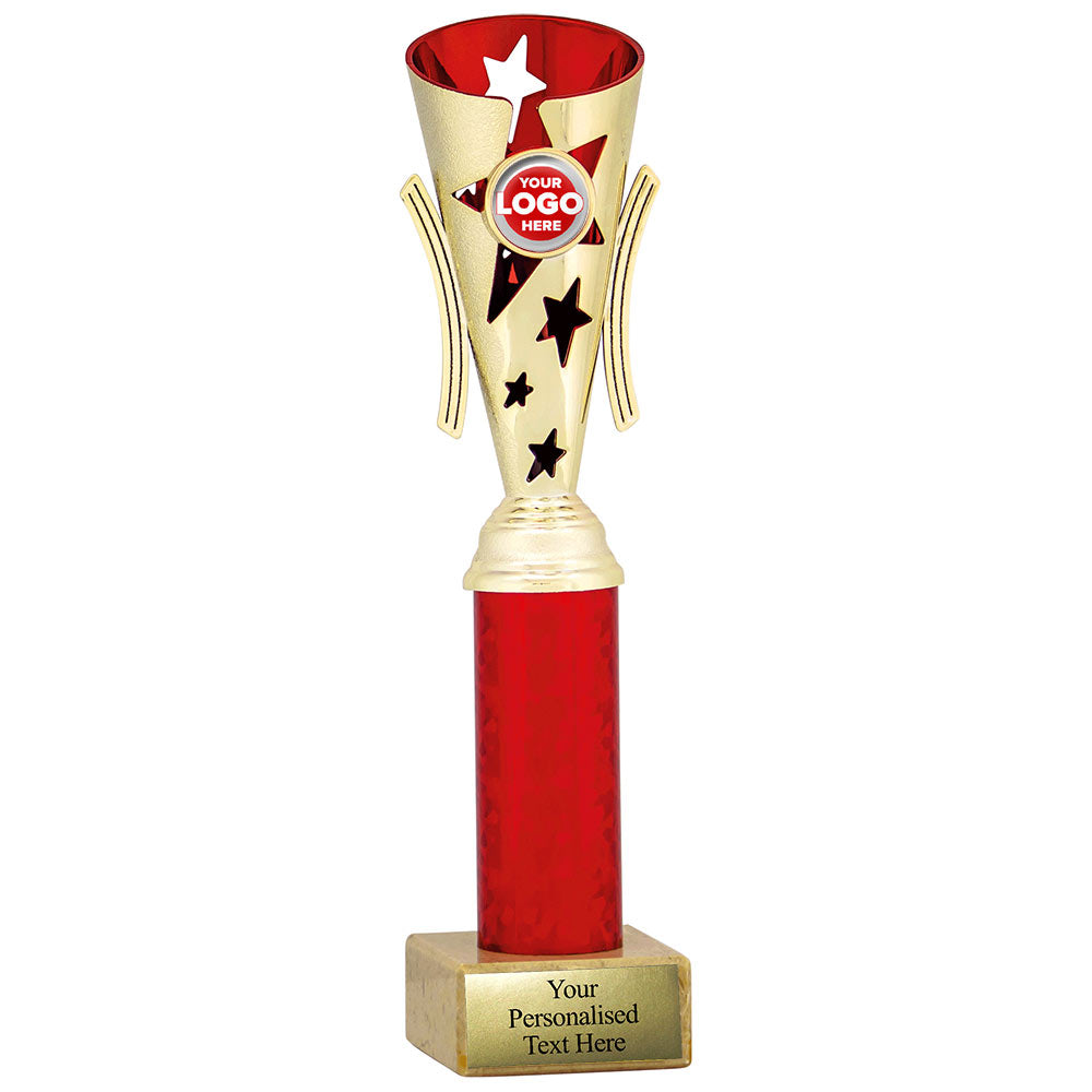 Star Design Tube Trophy (1966A/B/C/D/E/F) - 6 sizes available