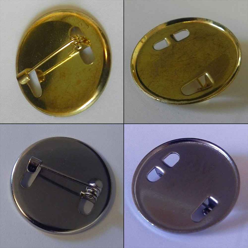 Budget Pin Badge (Gold or Silver)