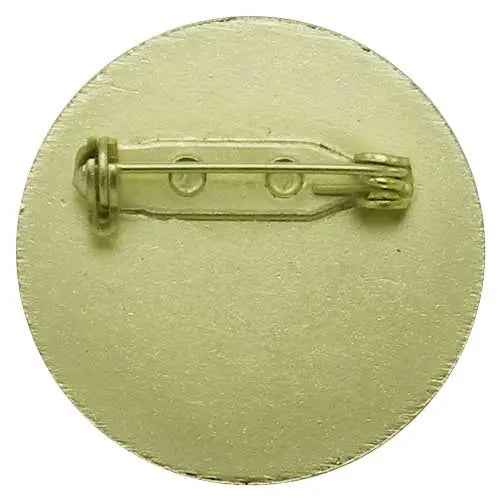 School House Pin Badges with Domed Centre Insert