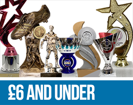 £6 Trophies and Under