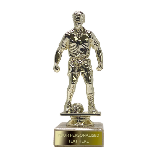 Shiny Footballer on Marble Stand (1364A)