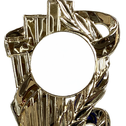 Stylish Multi-purpose Trophy Award in Gold on Marble Base (1438B)