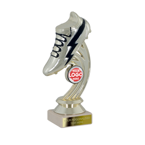 Football Boot Trophy Award on Marble Base (2355/6A)