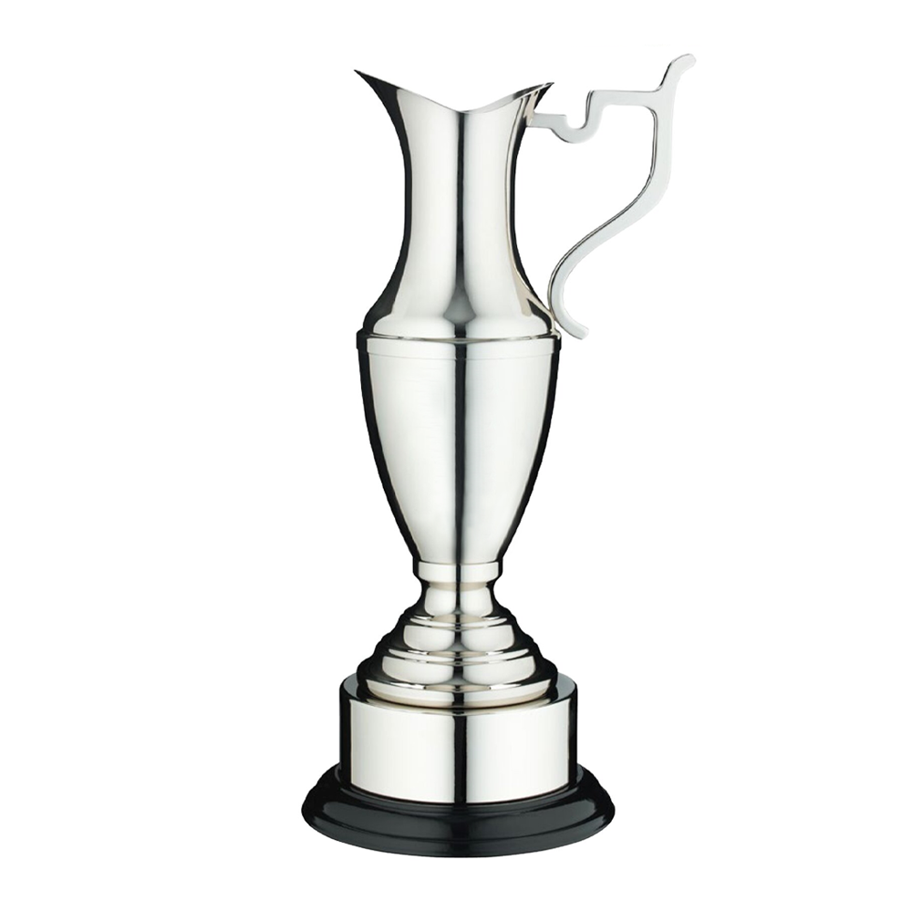 Nickel Plated Golf Trophy Award with Engraving Option (CJ01A/B/C/D)