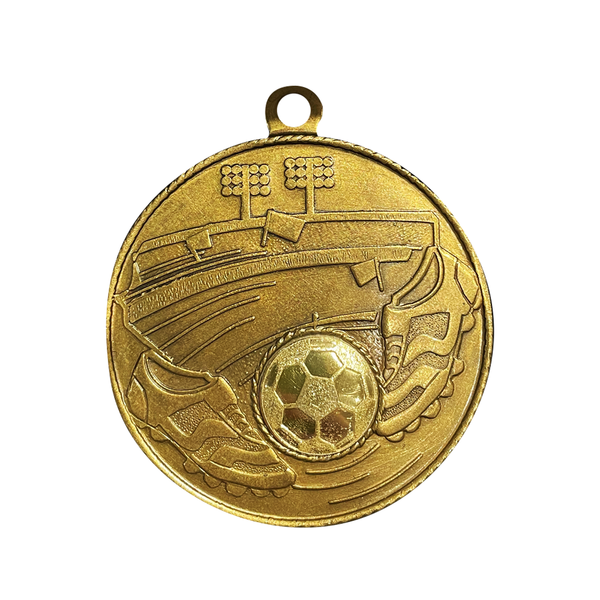 Football Medal in Stylish Velvet Gift Box