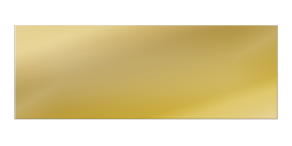Gold Fancy Top Winged Award (PE8-50)