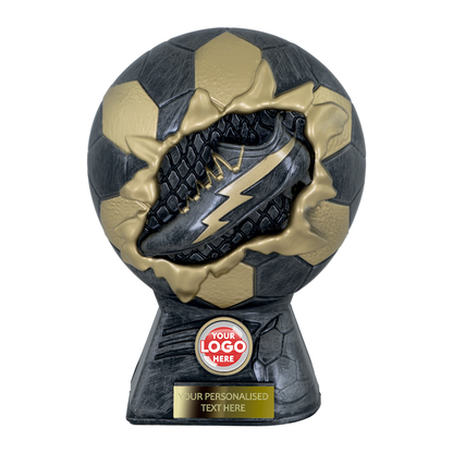 Ball & Shoe Football Trophy Award (GSC5306/7/8/9ASG) BW Trophies