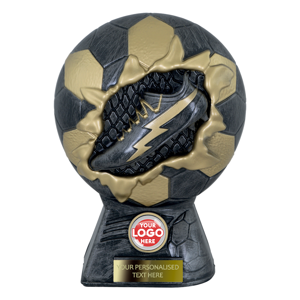 Ball & Shoe Football Trophy Award (GSC5306/7/8/9ASG) BW Trophies