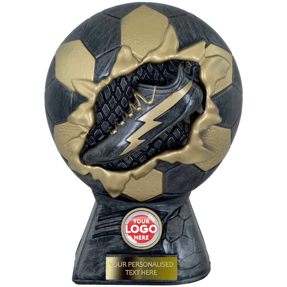 Ball & Shoe Football Trophy Award (GSC5306/7/8/9ASG) BW Trophies