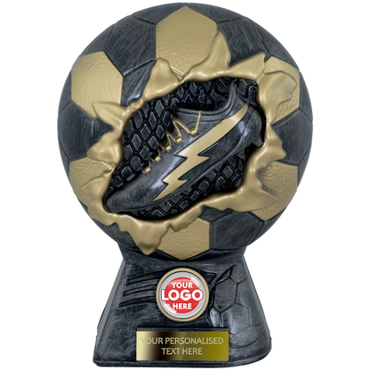 Ball & Shoe Football Trophy Award (GSC5306/7/8/9ASG) BW Trophies
