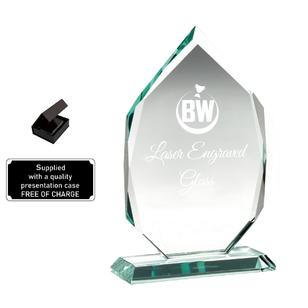 Solid High Quality Lasered Jade Glass (JBG1045A/B/C)