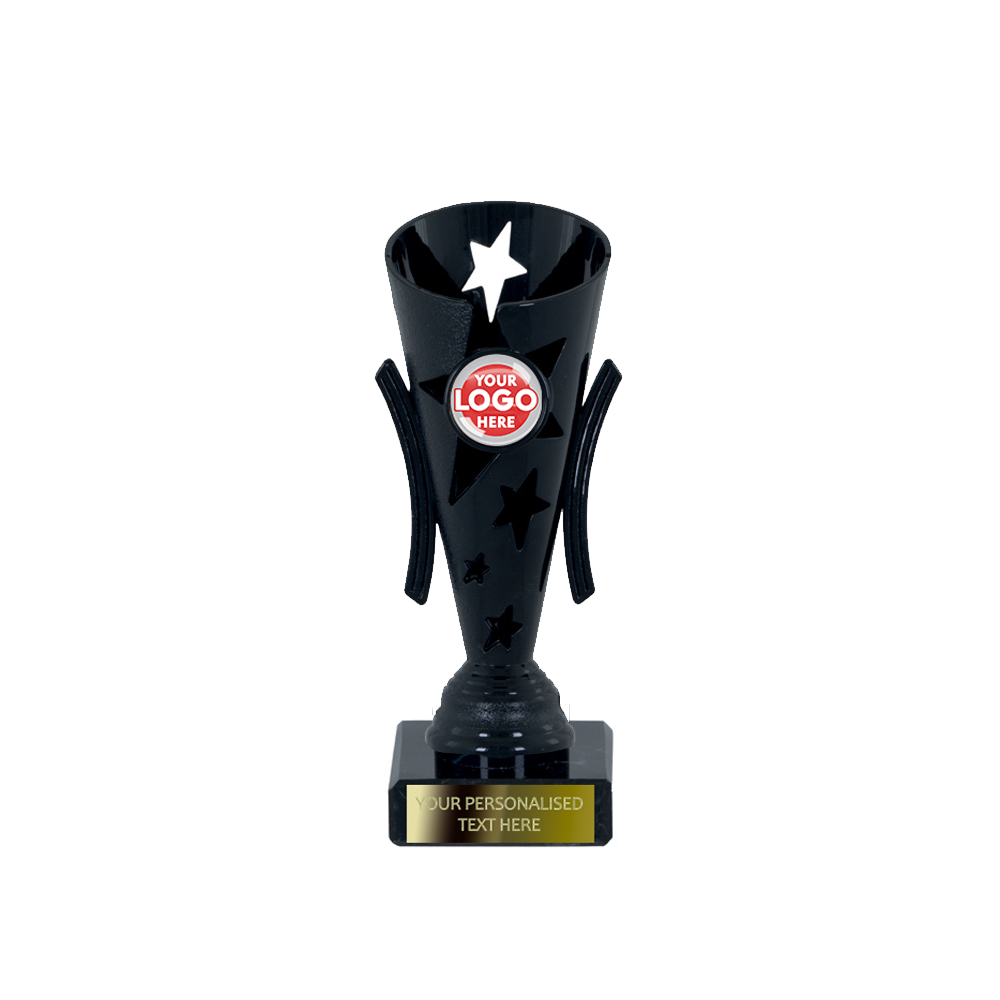 Black Star Design Tube Trophy (2376A/B/C/D/E)