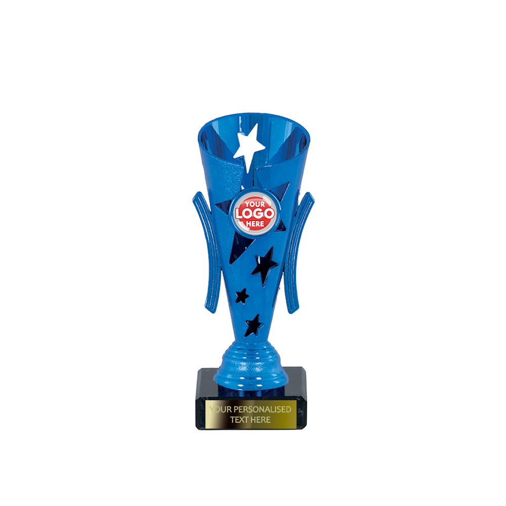 Blue Star Design Tube Trophy (2375A/B/C/D/E)