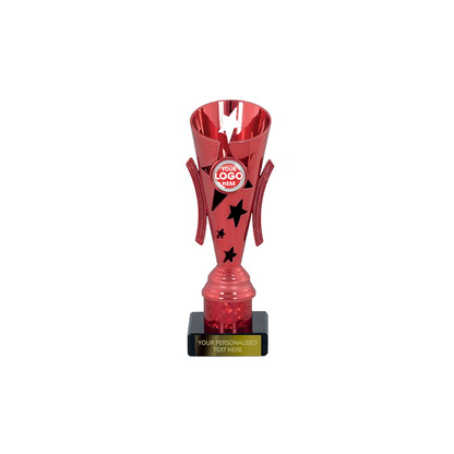 Red Star Design Tube Trophy (2374A/B/C/D/E)