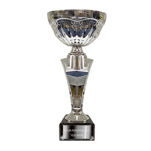 Silver Cup with Star-shaped handle on Marble Base (BS2A/B/C)