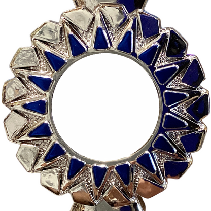 Torch Shaped Silver Cup on Marble Base (BS3A/B/C)