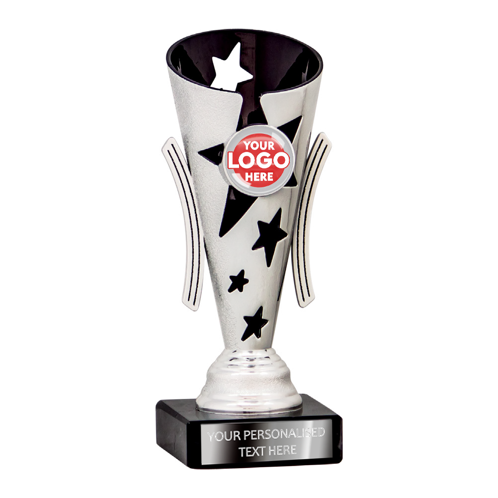 Silver Star Design Tube Trophy (1977A/B/C)
