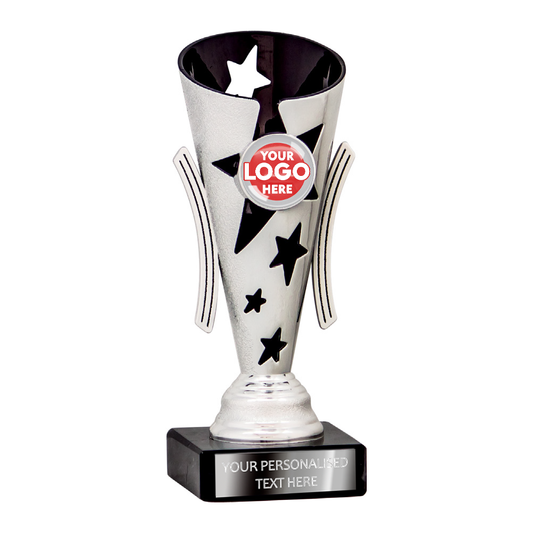 Silver Star Design Tube Trophy (1977A/B/C)
