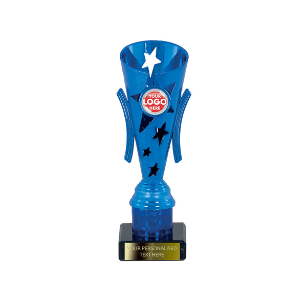 Blue Star Design Tube Trophy (2375A/B/C/D/E)