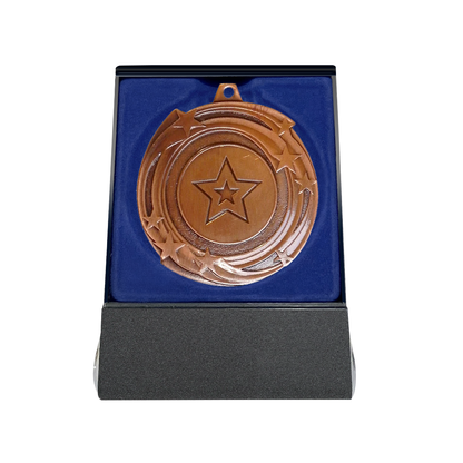 Multichoice Medal in Blue Flipover Box