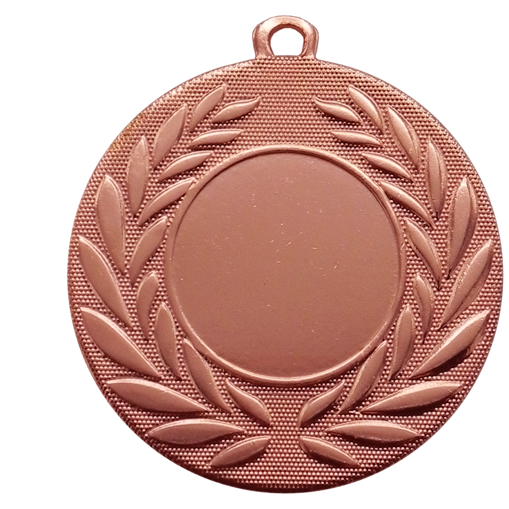 Classic Wreath Medals Domed - MINIMUM ORDER 100