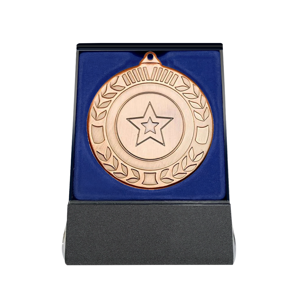 Multichoice Medal in Blue Flipover Box