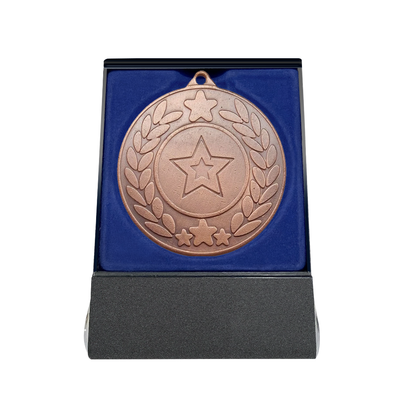 Multichoice Medal in Blue Flipover Box