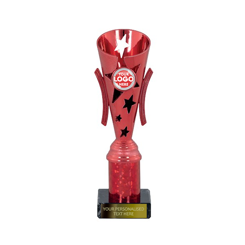 Red Star Design Tube Trophy (2374A/B/C/D/E)