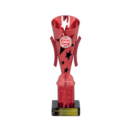 Red Star Design Tube Trophy (2374A/B/C/D/E)